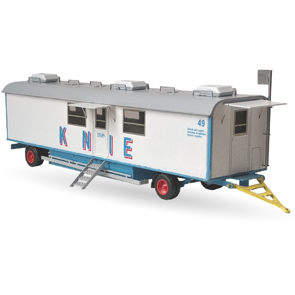 Circus Knie Bürowagen Nr. 49  - Bausatz 1:87