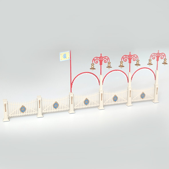 Circus Roncalli Front Zaun - Bausatz 1:87
