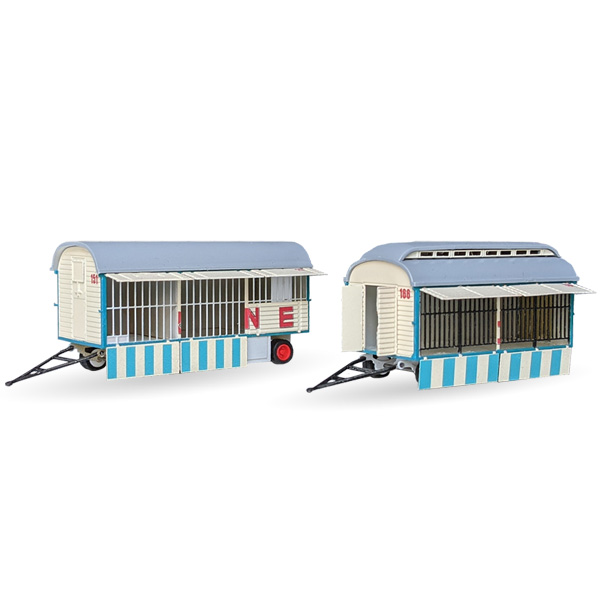 Circus Krone Nilpferdwagen Nr. 151 & 166 - Bausatz 1:87 Circus Krone Nilpferdwagen Nr. 151 & 166 - Bausatz 1:87