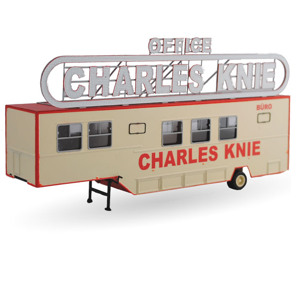 Zirkus Charles Knie Büroauflieger - Bausatz 1:87