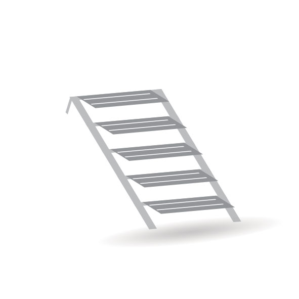Treppen - 6er Set - Bausatz 1:87 Treppen - 6er Set - Bausatz 1:87